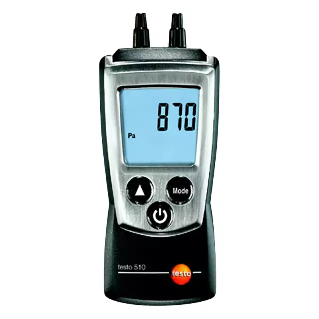 Testo 510 Manometro Digitale Con Display 0 - 100 Hpa Misuratore Pressione