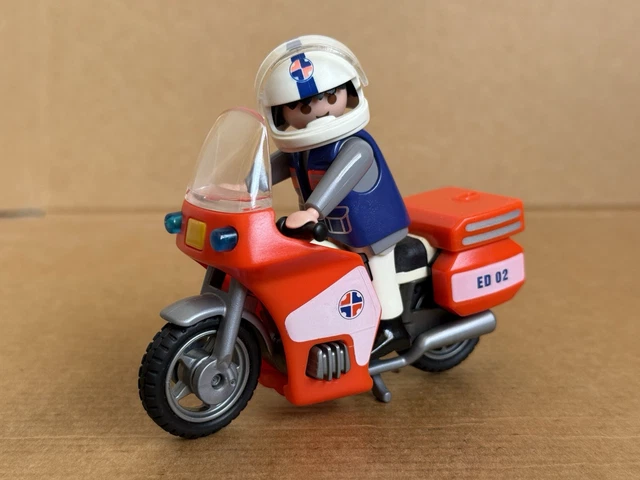 PLAYMOBIL PARE CHOC AVANT MOTO 3924 OU AUTRES