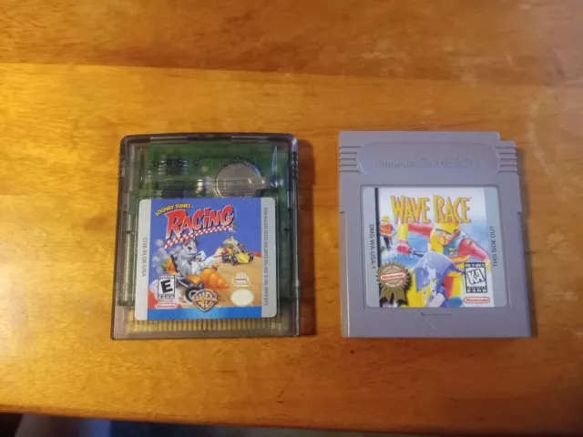 Game Boy & Color Racing Games Lot (2) Looney Tunes Racing & Wave Race Game Boy & Color Racing Games Lot (2) Looney Tunes Racing & Wave Race