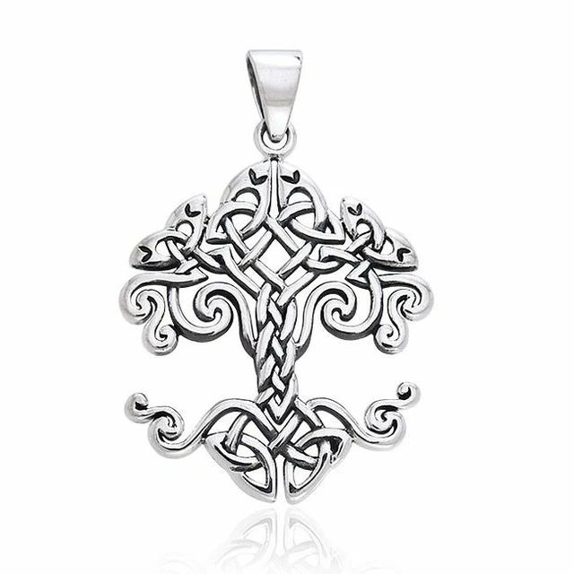 Cari Buziak Tree of Life Pendant .925 Sterling Silver Peter Stone Jewelry Fine