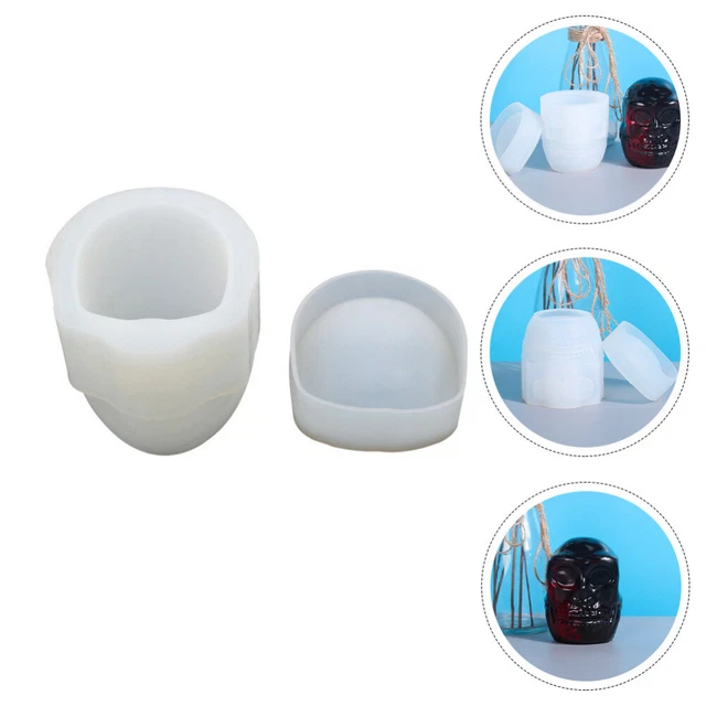 1 Set planter Silikon Art Mold Epoxy Harz Formen Diy Handwerk Form Pflanzer Topf