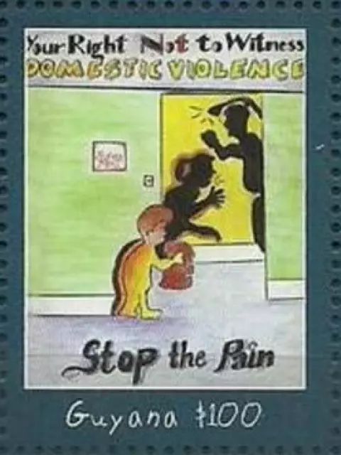 Guyana #SG6719d MNH 2010 UNICEF Right Not Witness D Violence [4035d Mi8092]