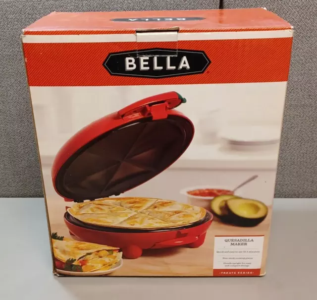 Bella 8-in. Quesadilla Maker, Red