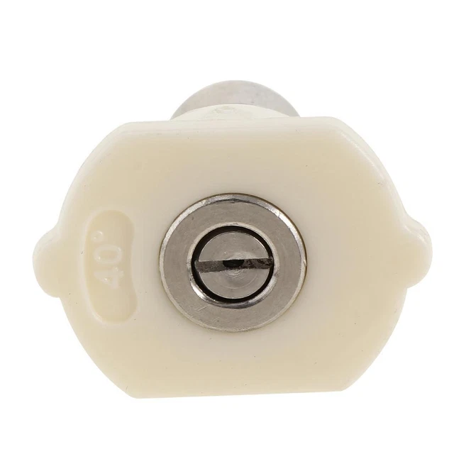 Prure Washer Spray Nozzle Tips Multiple Degrees, 1/4 Inch