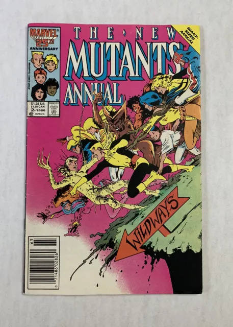 The New Mutants Annual #2 Marvel Comics 1st Appearance of Psylocke 1986
