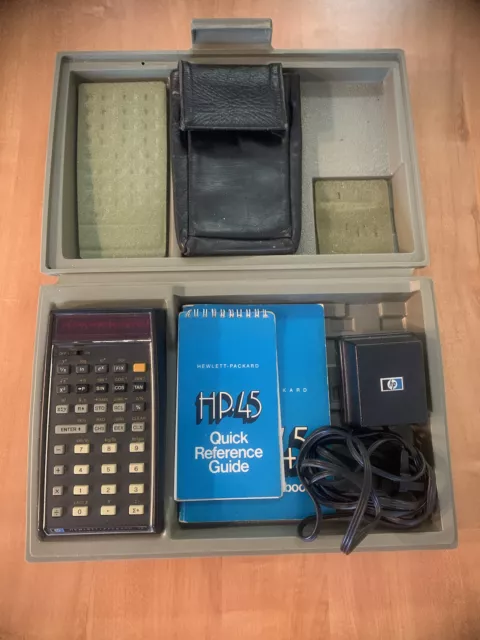 Boxed  HP-45 Hewlett Packard Calculator