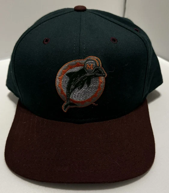 New Era MFG In USA Miami Dolphins Vintage Snapback Hat NFL Classic Collection