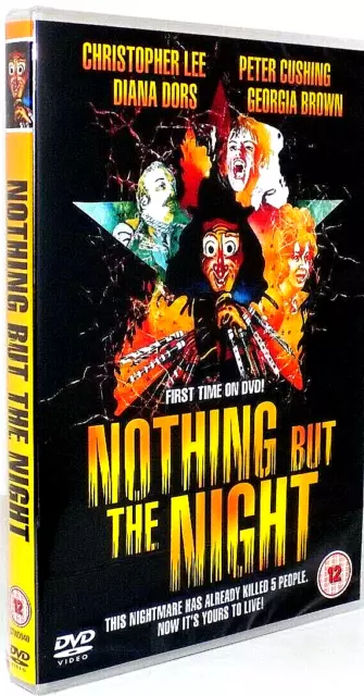 Nothing But the Night (1973) R0 DVD Christopher Lee, Peter Cushing, Diana Dors