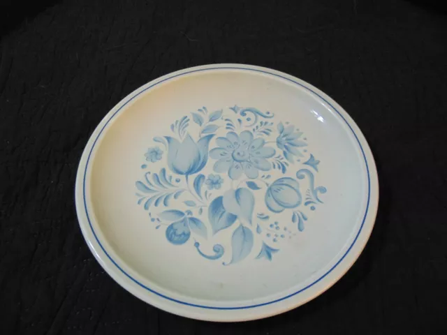 Plato De Cena Tayor Smith/Taylor Ironstone 10,5" Azul Delft Arte Popular Ee. Uu.