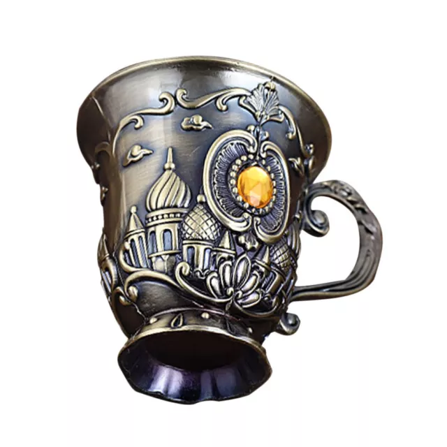 Vintage Viking Castle Inspired Zinc Alloy Drinking Mug for Parties