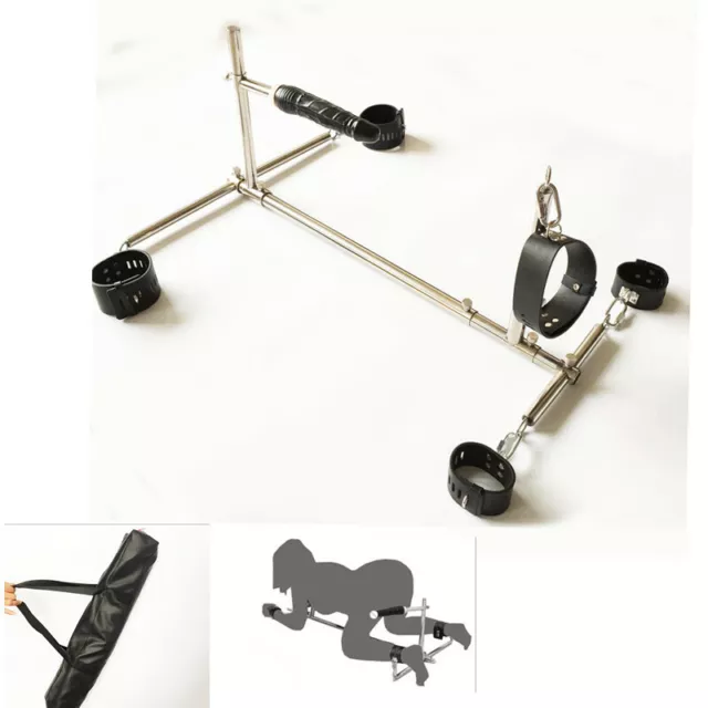 BODY TORTURE RACK Fixation Stainless Steel Bondage Hand Ankle Collar ...