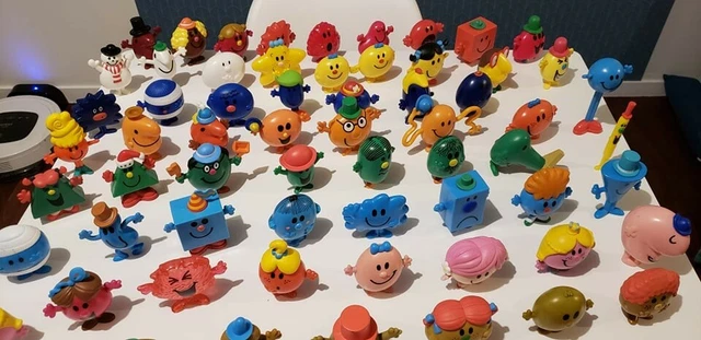 Collection 90 Figurines Monsieur Madame McDonald's, Années 90, Neuves Sous Scellés