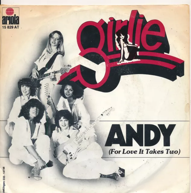 Andy - Girlie - Single 7" Vinyl 155/16
