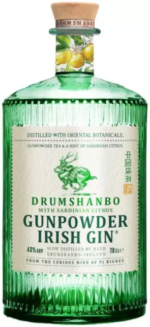 Drumshanbo Gunpowder Irish Citrus Gin 700ml Bottle