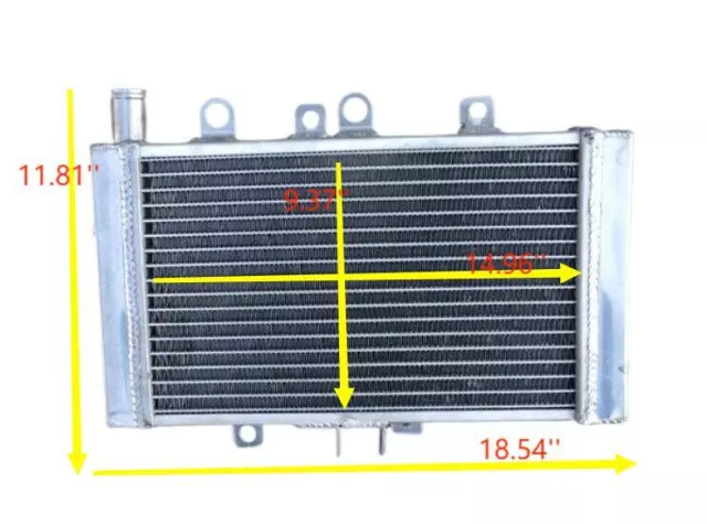 FOR 1988-1991 Honda NT650 Hawk GT aluminum alloy radiator 1989 1990