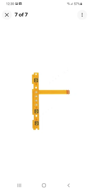 Cavo Flex Tasto Home Nero Con Sensore Touch Per IPhone 6 / 6 Plus – Ricambio Originale EleFlorida