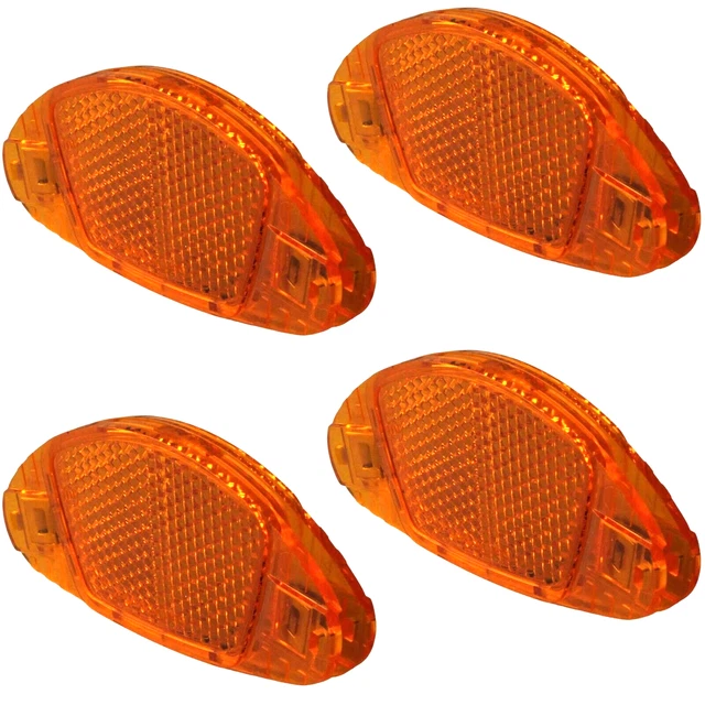 36 Stück Speichenreflektoren Für Fahrrad | StVZO Zugelassen | 360° Sichtbarkeit Für Mehr Sicherheit