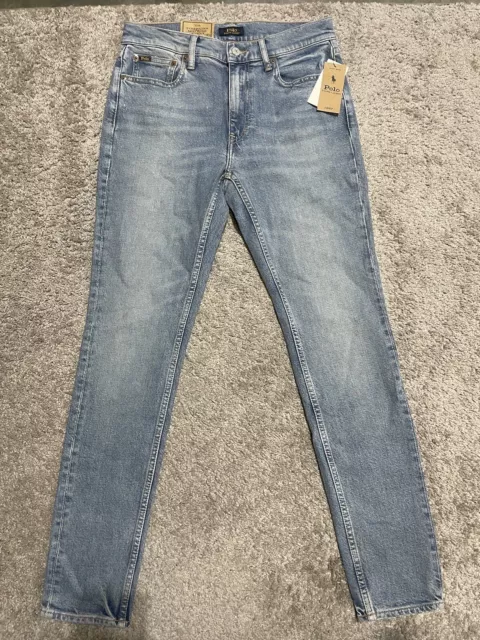 Polo Ralph Lauren Women’s Jeans Size 28 The Tompkins Mid Rise Skinny (29x29) NWT