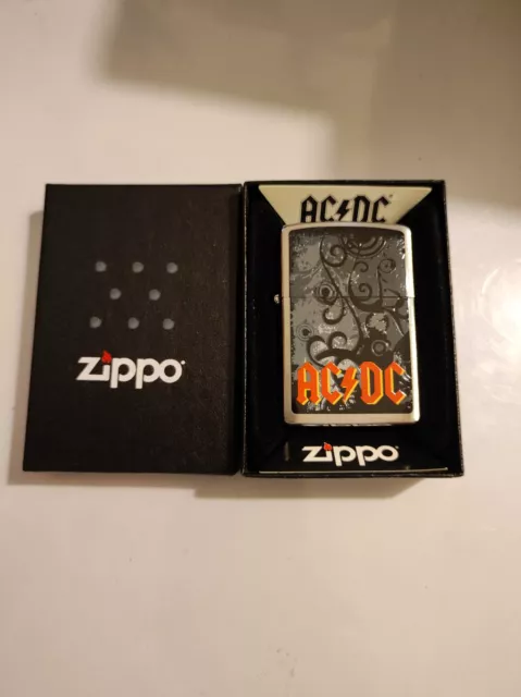 Zippo 24824 ACDC Lighter Case - No Inside Guts Insert