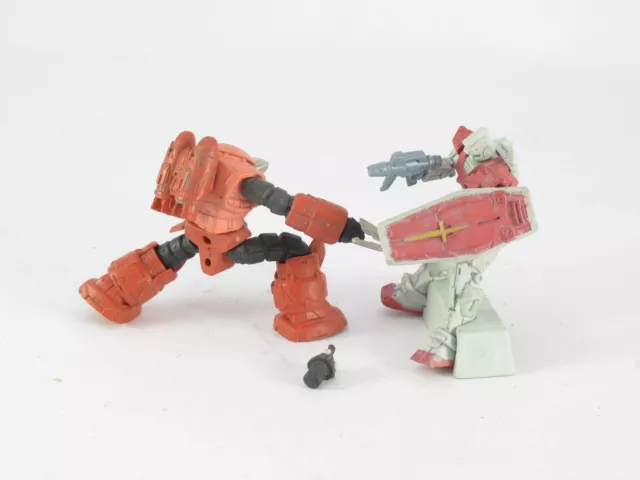 Gundam Gashapon S.O.G serie 1/300 MSM-07S Char's Z'Gok vs RGM-79 GM 2