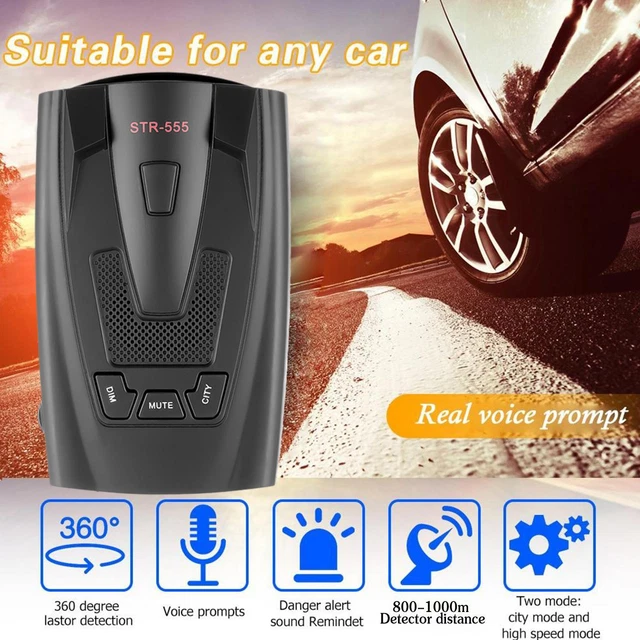 Car 16 Band 360 Degree Police GPS Camera Speed Radar Voice Alert Z5E3