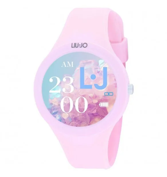 Liu Jo Smartwatch  Voice Paint  Rosa  Con Microfono  Swlj123  Garanzia Ufficiale