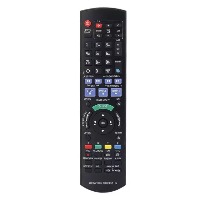 N2QAYB000755 N2QAYB000757 N2QAYB000781 Replacement Remote for Panasonic Blu-ray