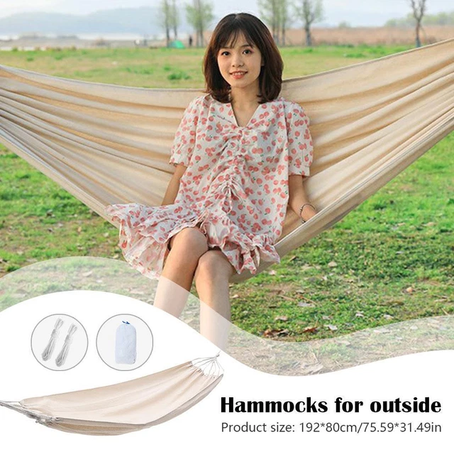 Naturehike Hammock Double Person Anti-rollover Sleeping Swing Hammock Portable~