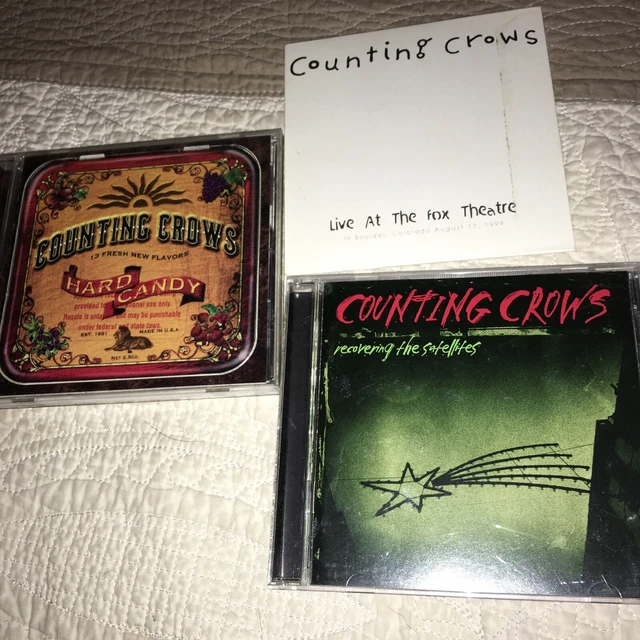 COUNTING CROWS CD LOT recovering The Satellites + Hard Candy + Fox