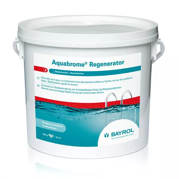 bayrol régénérateur de brome consommé 5kg aquabrome regenerator