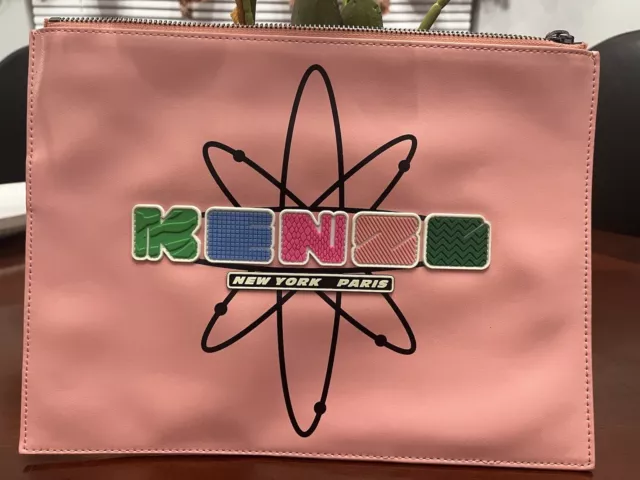 KENZO Essential Atomic Leather Pouch