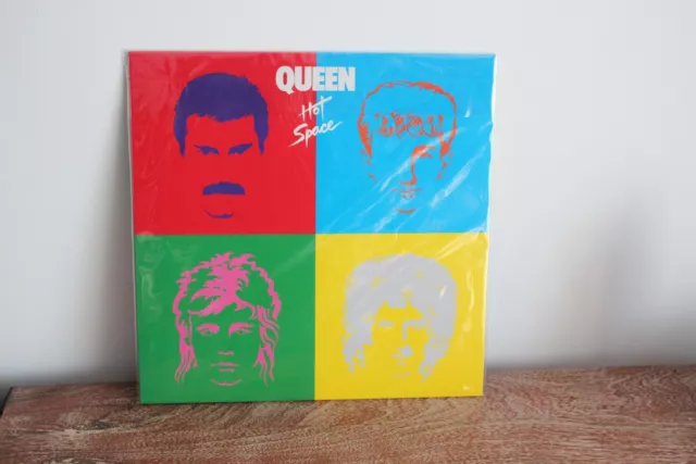 NEUF : QUEEN  ALBUM HOT SPACE VINYLE Turquoise - ÉDITION du Coffret Collection