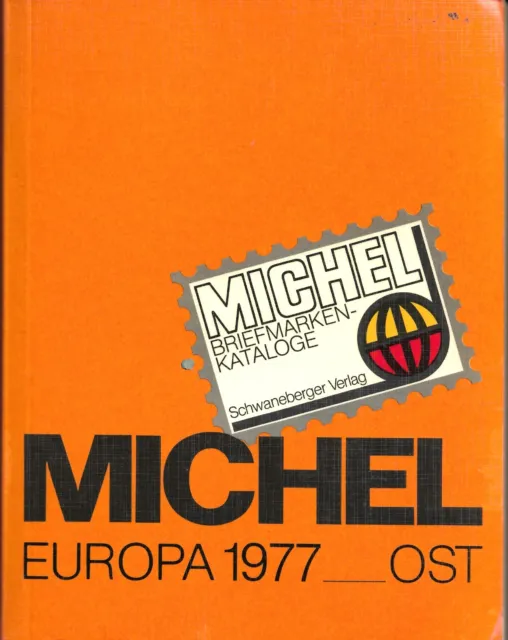 Michel Europa 1977_OST Briefmarken-Kataloge Schwaneberger Verlag 1095pp illus