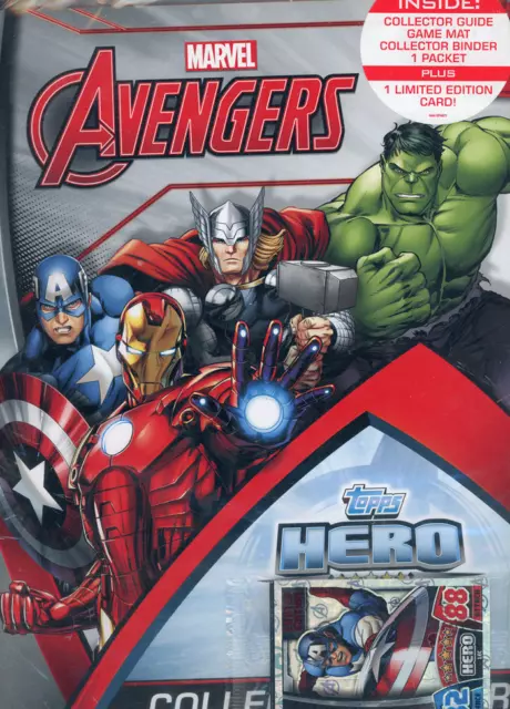 Topps - Hero Attax Avengers - Sammelkarten - 1 Starter