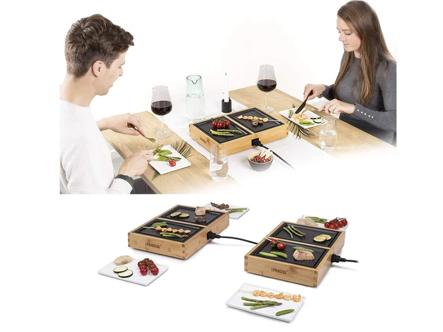 PRINCESS Japanese Teppanyaki Japanischer DESIGN Tischgrill für 2 /4 /8 Personen
