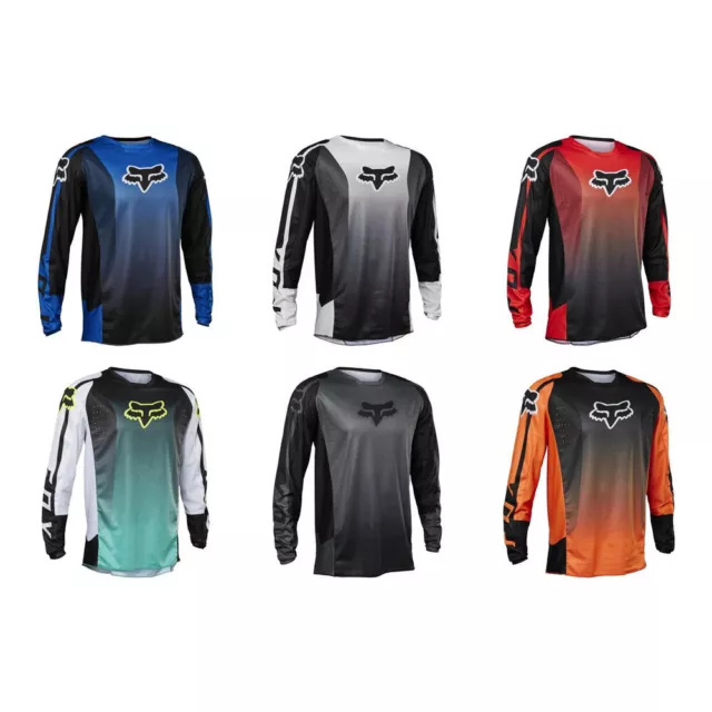 Motocross Shirt Fox MX Jersey 180 Leed Cross Offroad Cross Offroad-Jersey Trikot