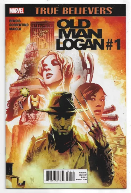 Old Man Logan #1 True Believers Reprint NM (2017) Marvel Comics