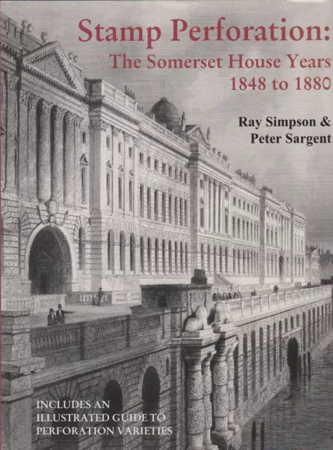 GB, PERFORAZIONE TIMBRO, The Somerset House anni 1848-80, RPSL, Simpson & Sargent