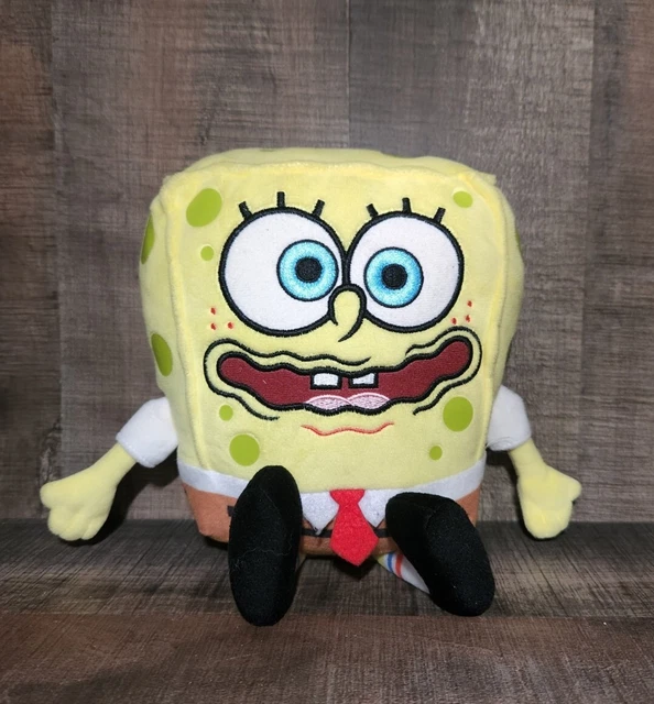 SPONGEBOB SQUAREPANTS TALKING Burping Plush Doll Toy Nickelodeon Show £ ...