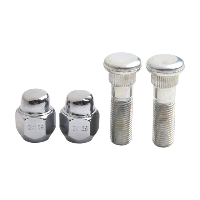 JZGRDN 2X Wheel Hub Bolt Stud & Nut Kit - Compatible With Subaru Forester, Outback, Legacy, Impreza (2006-2019) - OEM Part# 28365FE001, 28171AJ000 - View #8