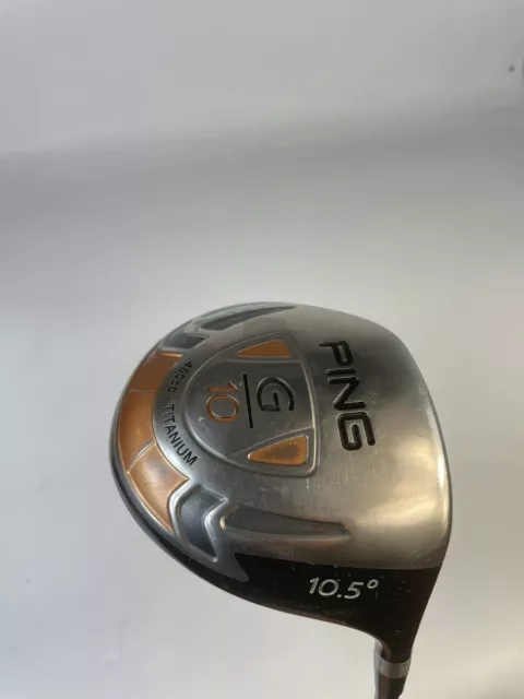 Ping G10 Driver / 10.5 Degree / Stiff Flex Ping TFC 169D Shaft