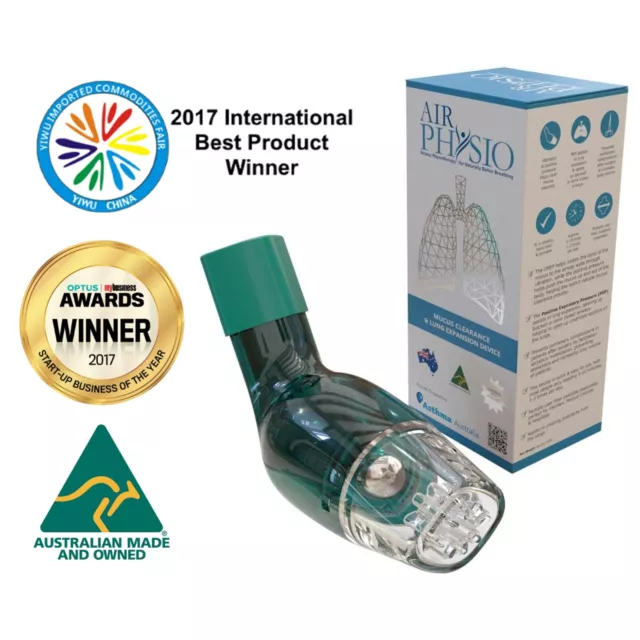 AirPhysio Positive Expiratory Pressure Mucus Removal & Lung Expansion Device TGA