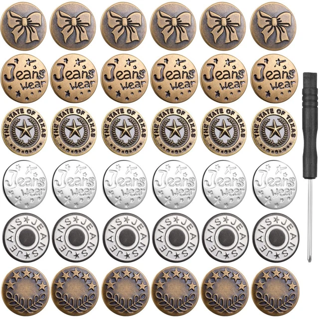 2 Boutons De Rechange Métal Or Cerruti - 23 Mm Et 15 Mm, Pour Veste Et Manteau