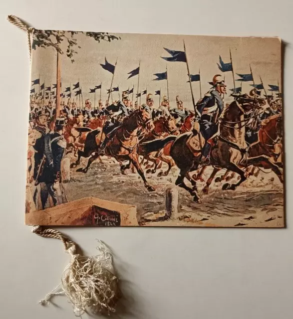 B352 Calendario Lancieri Di Novara 1974 Con Cordoncino