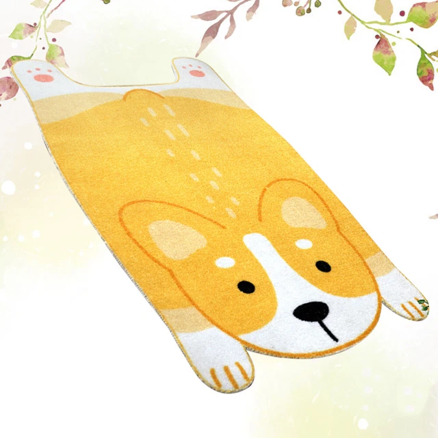 Tappetino da pavimento cartone animato stuoia creativo adorabile cuscino da pavimento antiscivolo