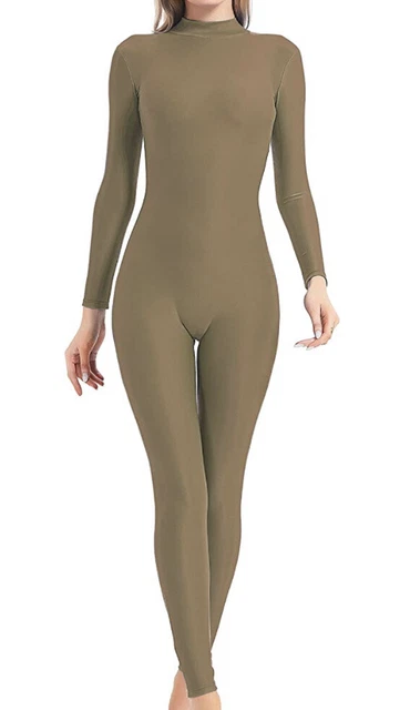 Speerise Women MEDIUM Suit Nylon 82%/Spandex suit, Full Body Dancewear, Yoga