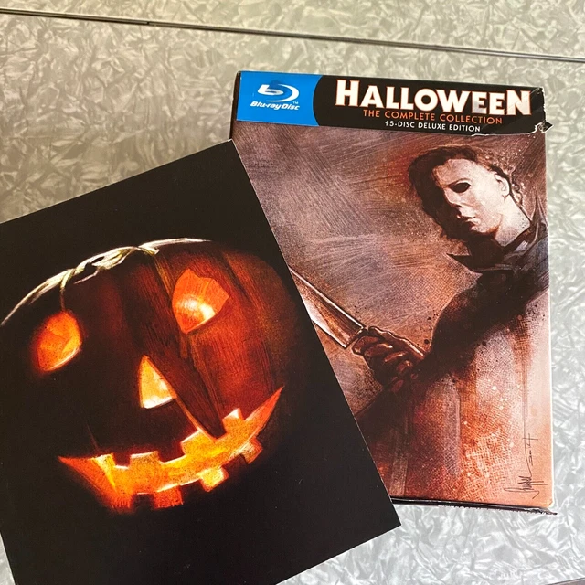 HALLOWEEN COMPLETE COLLECTION 15Disc Deluxe Bluray w/ Booklet