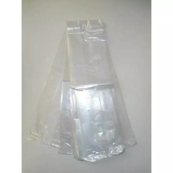 SACCHETTO TRASPARENTE IN Plastica Per Alimenti 10+8X45 Buste Prezzo Al Kg-  EUR 3,80 - PicClick IT