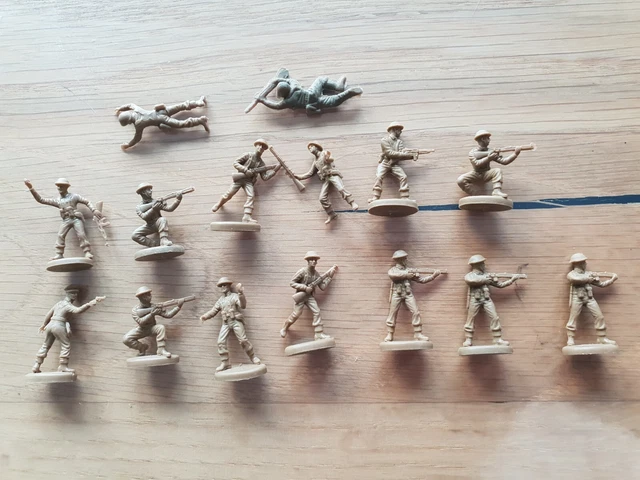1/72 21 FIGURINES Kit Plastique Rigide Wwii German Infantry Airfix