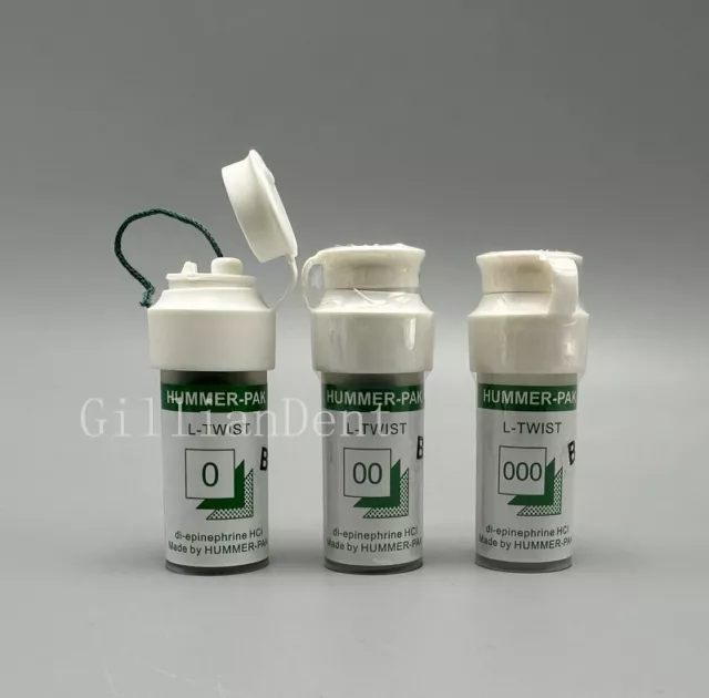 1* Dental Gingival Retraction Soft Cords Disposable Knitted Cotton Gum Thread